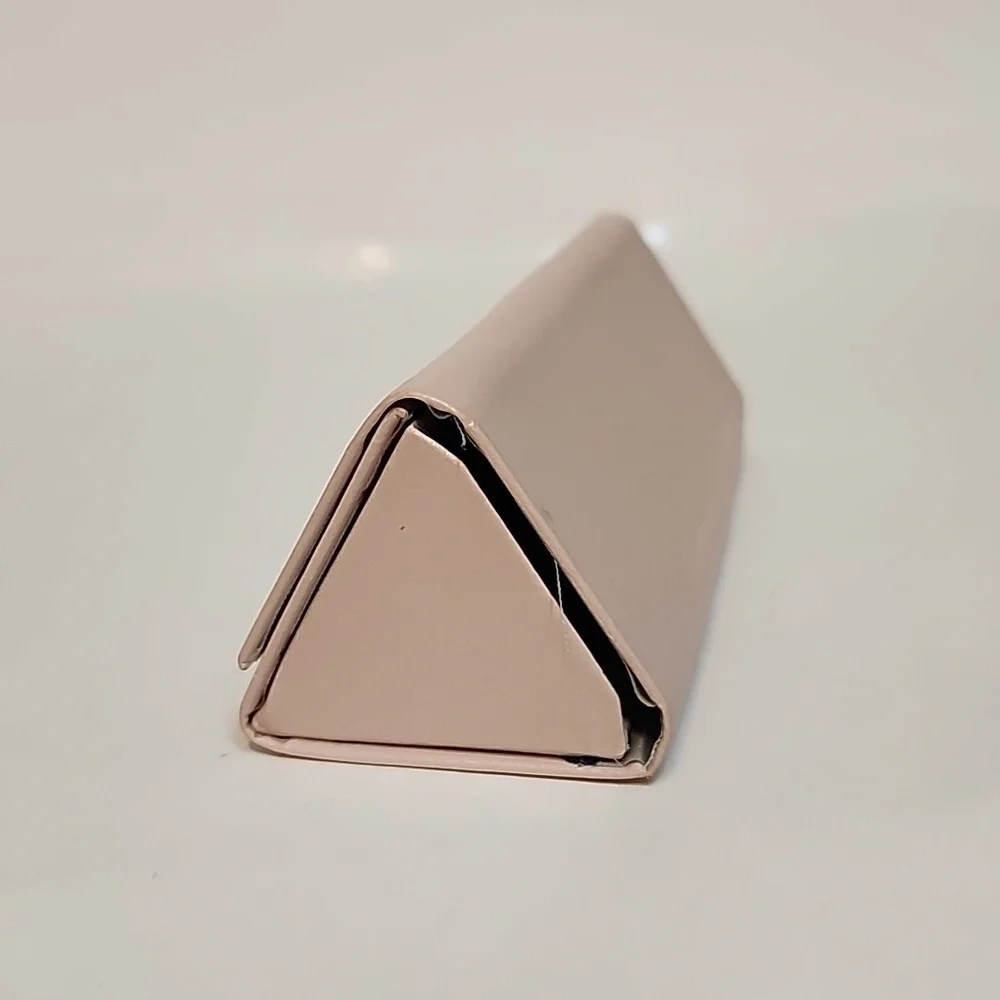 Ted Baker London Pink Folding Eyeglass Sunglass Case